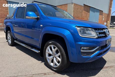Blue 2017 Volkswagen Amarok Dual Cab Utility V6 Tdi 550 Ultimate
