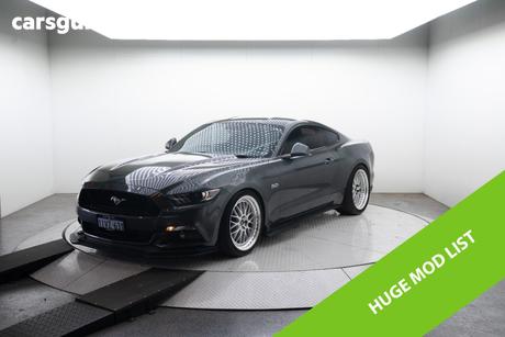 Grey 2016 Ford Mustang Coupe Fastback Gt 5.0 V8