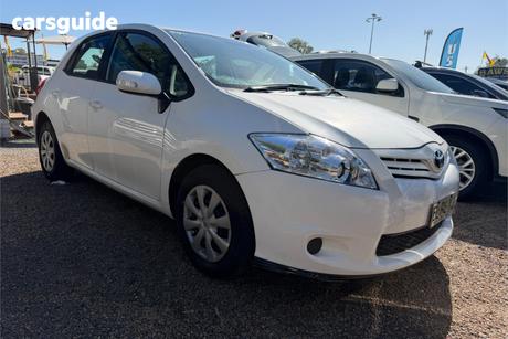 White 2011 Toyota Corolla Hatchback Ascent