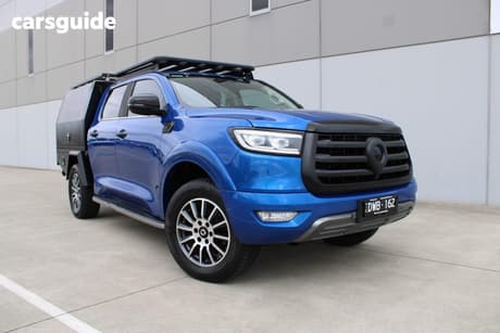 Blue 2021 GWM UTE Dual Cab Utility Cannon-X (4X4)