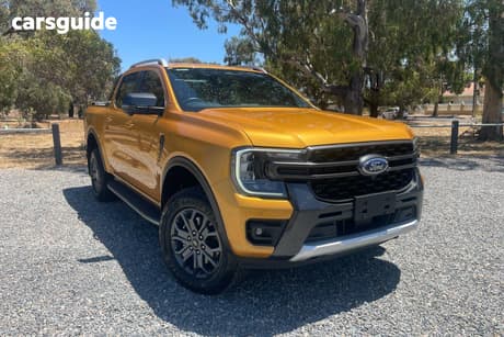 Yellow 2022 Ford Ranger Double Cab Pick Up Wildtrak 2.0 (4X4)