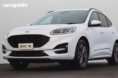 White 2022 Ford Escape Wagon St-Line (Fwd)