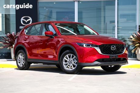 Red 2025 Mazda CX-5 Wagon G25 Maxx Sport (Fwd)