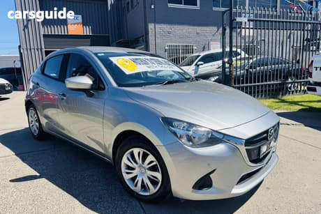 Silver 2017 Mazda 2 Hatchback Neo