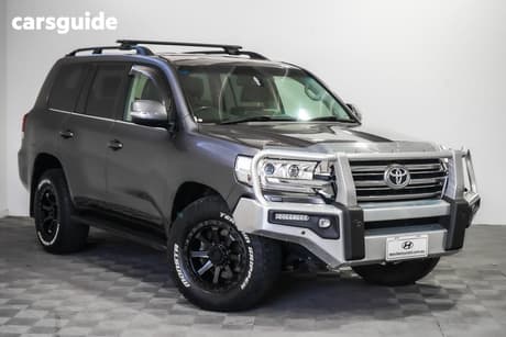 Grey 2017 Toyota Landcruiser Wagon Vx (4X4)