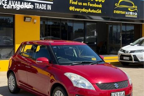 Red 2016 Suzuki Swift Hatchback Gl