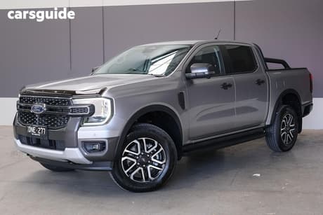 Silver 2025 Ford Ranger Double Cab Pick Up Sport 2.0 (4X4)