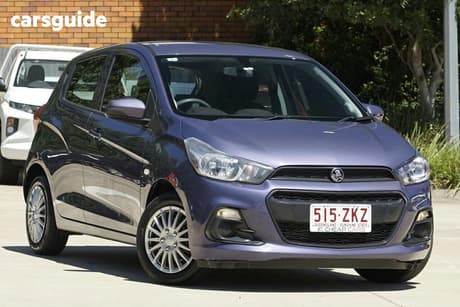 Purple 2016 Holden Spark Hatchback Ls Driver Assist
