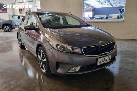 Grey 2017 Kia Cerato Sedan Sport