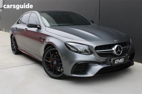 Grey 2017 Mercedes-Benz E63 Saloon S 4Matic+