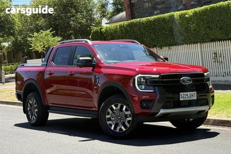 Red 2025 Ford Ranger Double Cab Pick Up Phev Wildtrak (4X4)