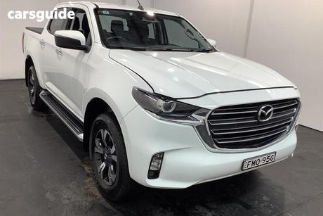 White 2024 Mazda BT-50 Dual Cab Pick-up Xtr (4X2)
