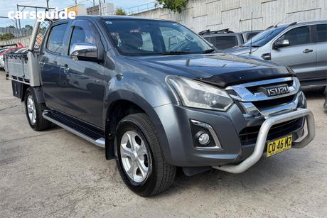 Grey 2018 Isuzu D-MAX Crew Cab Utility Ls-U Hi-Ride (4X2)