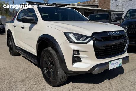 White 2021 Isuzu D-MAX Crew Cab Utility X-Terrain (4X4)