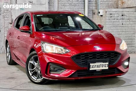 Red 2019 Ford Focus Hatchback St-Line