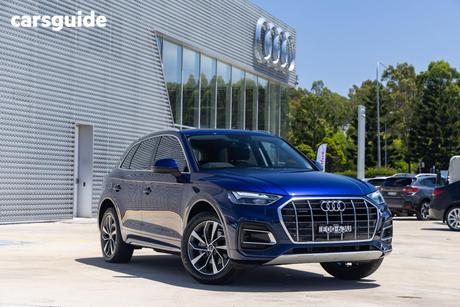 Blue 2021 Audi Q5 Wagon 45 Tfsi Quattro Mhev