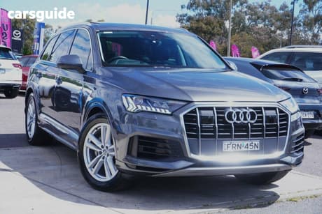 Grey 2020 Audi Q7 Wagon 50 Tdi Quattro