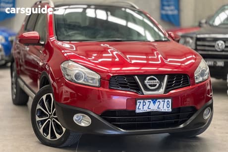 Red 2013 Nissan Dualis Wagon Ti-L (4X2)