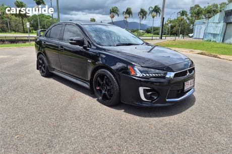 Black 2016 Mitsubishi Lancer Sedan Es Sport