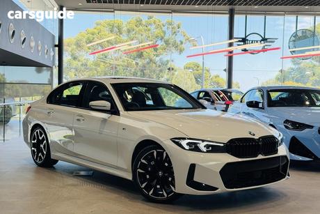 White 2025 BMW 330I Sedan