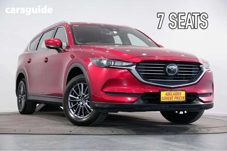 Red 2021 Mazda CX-8 Wagon Sport (Fwd)