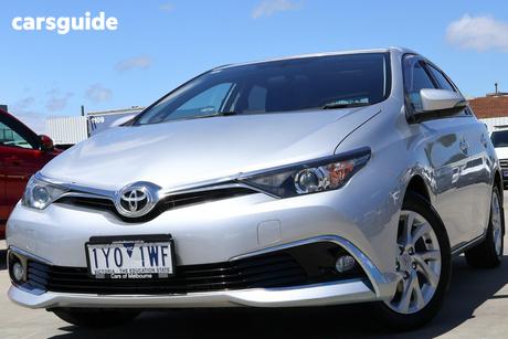 Silver 2016 Toyota Corolla Hatchback Ascent Sport