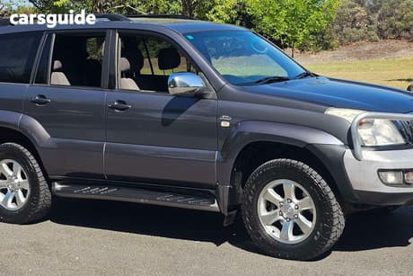 Grey 2009 Toyota Landcruiser Prado SUV GXL 4X4