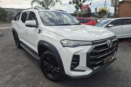 White 2022 LDV T60 Double Cab Utility Max Luxe (4X4)