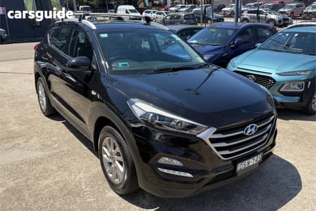 Black 2017 Hyundai Tucson Wagon Active (Fwd)
