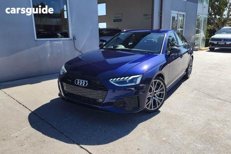 Blue 2022 Audi A4 Sedan 45 Tfsi Quattro S Line Mhev