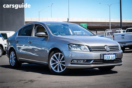 Brown 2014 Volkswagen Passat Sedan 130 Tdi Highline