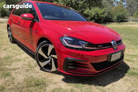 Red 2019 Volkswagen Golf Hatchback Gti