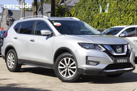Silver 2019 Nissan X-Trail Wagon St-L (2Wd) (5Yr)