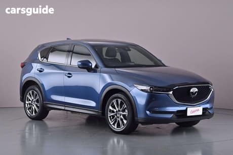 Blue 2020 Mazda CX-5 Wagon Akera (Awd)