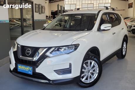 White 2020 Nissan X-Trail Wagon St (2Wd) (5Yr)