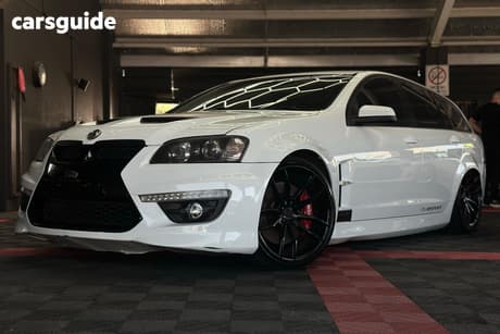 White 2011 HSV Clubsport SUV R8 TOURER R
