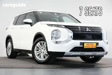 White 2022 Mitsubishi Outlander Wagon Ls 7 Seat (2Wd)