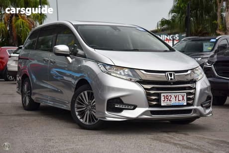 Silver 2019 Honda Odyssey Wagon Vti-L