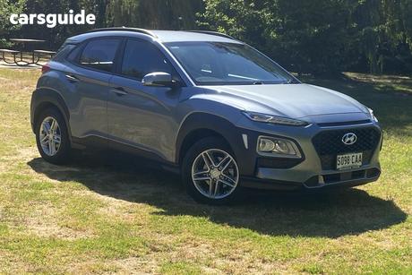 Silver 2019 Hyundai Kona Wagon Active (Fwd)