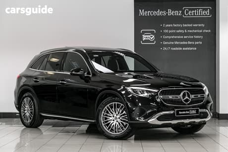Black 2025 Mercedes-Benz GLC200 Wagon 4Matic
