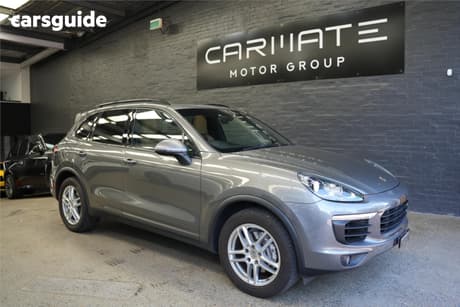 Grey 2016 Porsche Cayenne Wagon Diesel