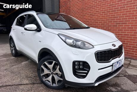 White 2016 Kia Sportage Wagon Platinum (Awd) (Grey Pack)