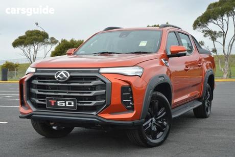 Orange 2024 LDV T60 Double Cab Utility Max Luxe (4X4)