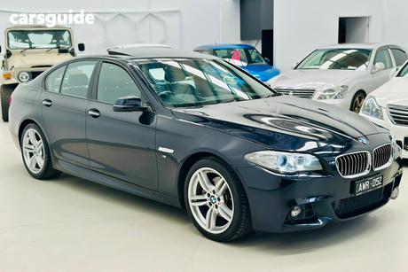 Black 2016 BMW 520D Sedan M Sport