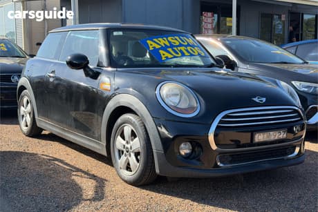 Black 2014 Mini Hatch Hatch COOPER F