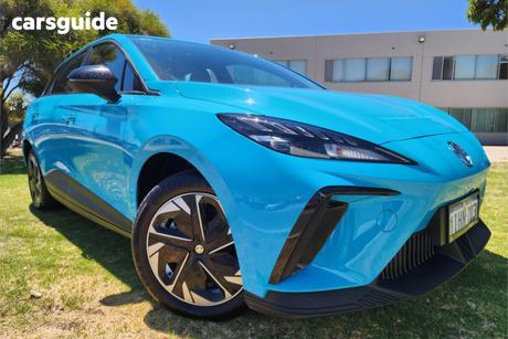 Blue 2024 MG MG4 Hatchback Excite 51