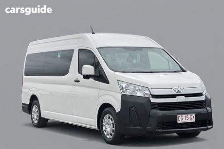 White 2019 Toyota HiAce Bus Commuter (12 Seats)