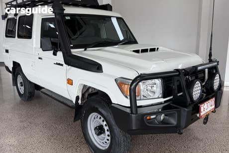 White 2023 Toyota Landcruiser Lc78 Workmate (2 Seats)