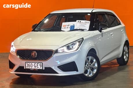 White 2022 MG MG3 Hatchback Core