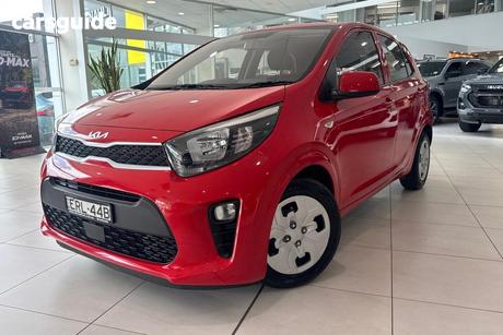 Red 2020 Kia Picanto Hatchback S (Pe)